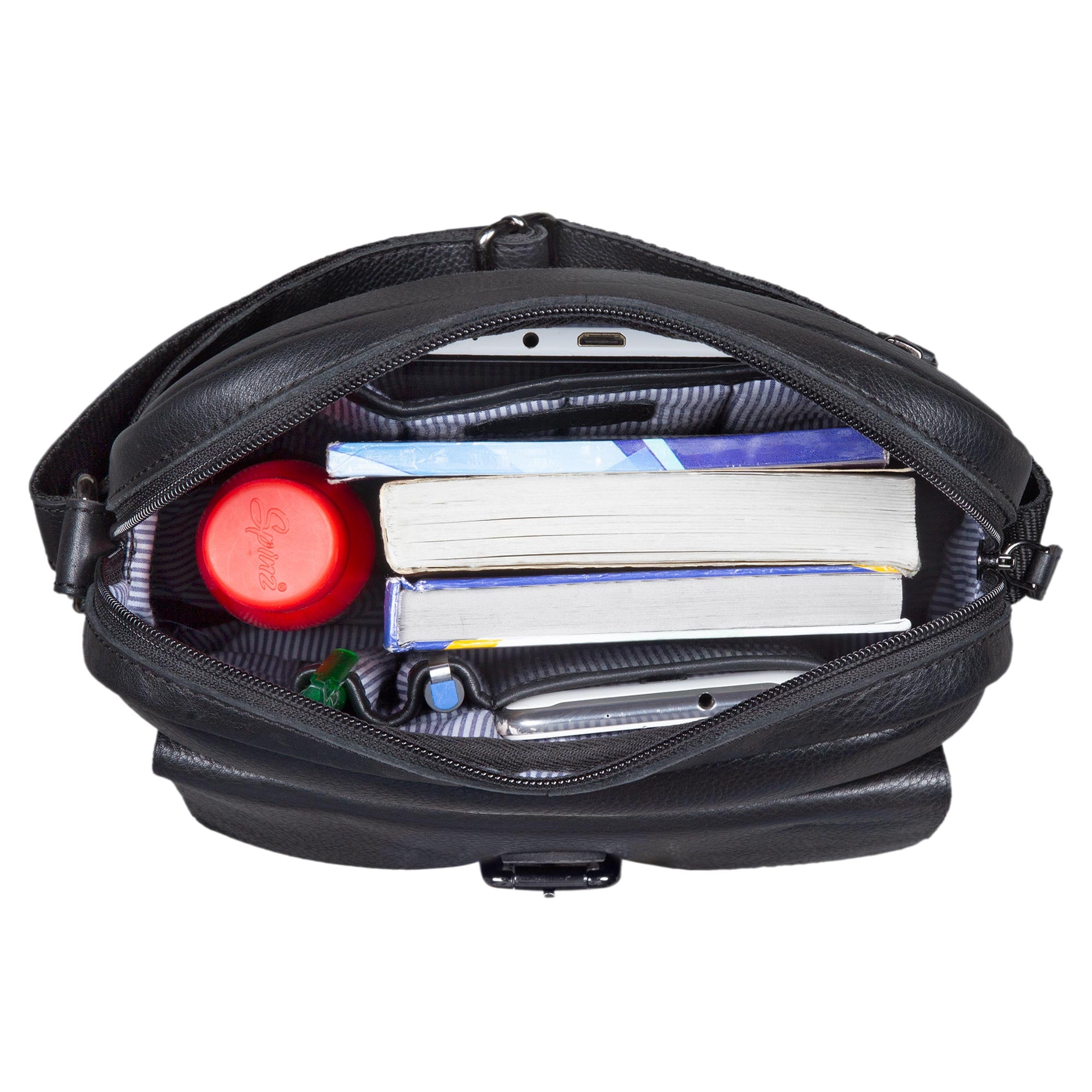 Tablettasche 10.1 Zoll Leder schwarz