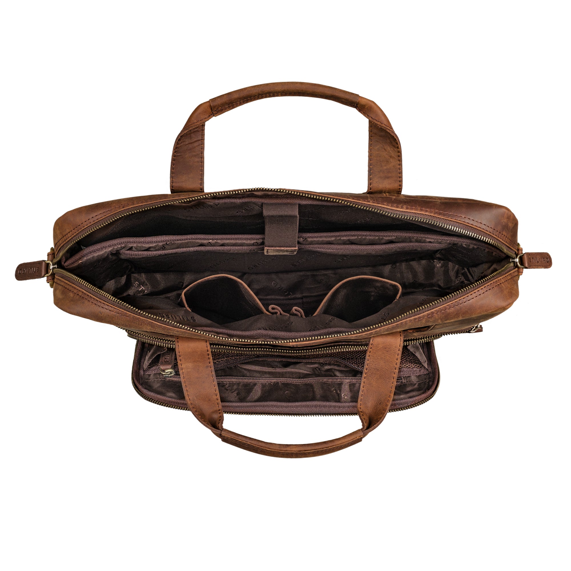 Businesstasche Herren Leder braun