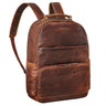 "Pavel" Business Lederrucksack Vintage mit 17.3 Zoll Laptopfach Herren Damen
