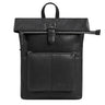 "Niagara" Leder Rolltop Rucksack Damen für 13,6 Zoll Laptops DIN A4