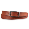 Ledergürtel Braun 34 mm kürzbar