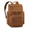 "Reggie" XL Leder Rucksack Herren mit 15 - 17 Zoll Laptop Fach Groß