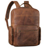 "Polino" Business Rucksack Herren Leder 15,6 Zoll