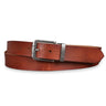 Ledergürtel Braun 34 mm kürzbar