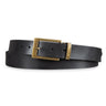 Ledergürtel Herren Schwarz 34 mm kürzbar