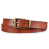 Ledergürtel Braun 34 mm kürzbar