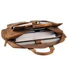 Vintage Aktentasche Herren echtes Leder