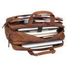 XL Ledertasche Umhängetasche Frauen braun