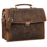 "Noel" Aktentasche Leder Herren Vintage