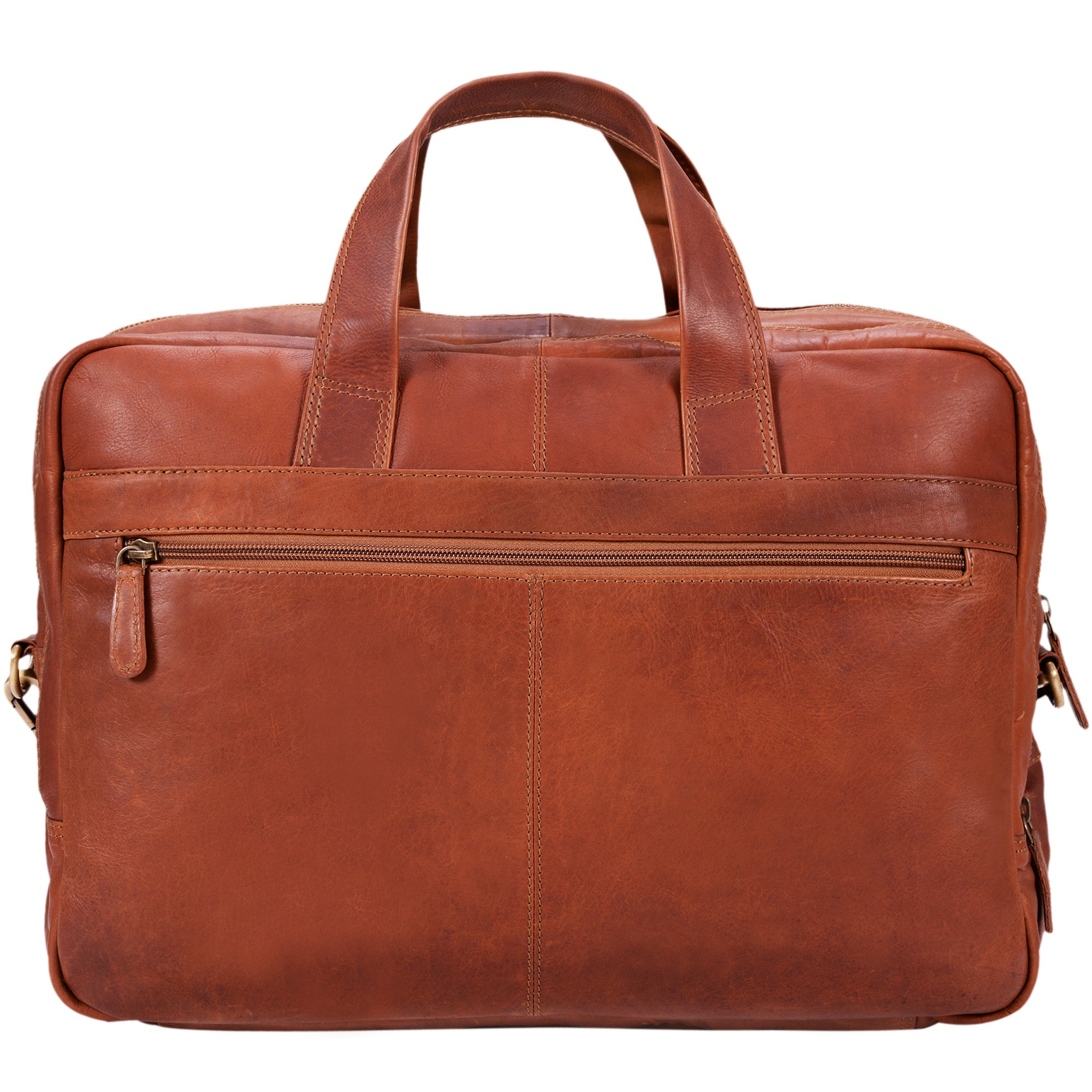 Ledertasche für große Aktenordner