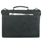 Arbeitstasche Leder schwarz