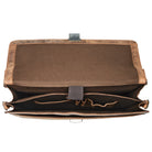 Aktentasche Leder klassisch elegant Vintage Style braun