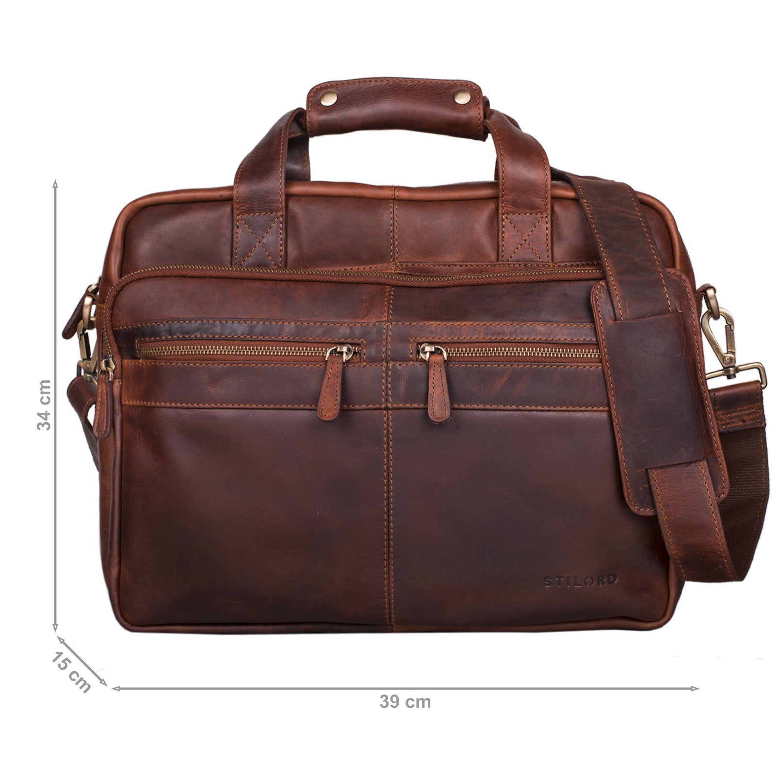 Vintage Leder Arbeitstasche