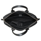 Bürotasche Herren Arbeit Business Reise schwarz Leder 