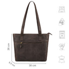 Klassischer Shopper für Damen Leder