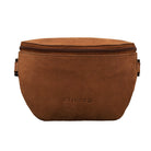 Bauchtasche Handy Portemonnaie Leder braun