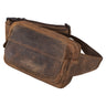 "Boston" Gürteltasche Leder Vintage