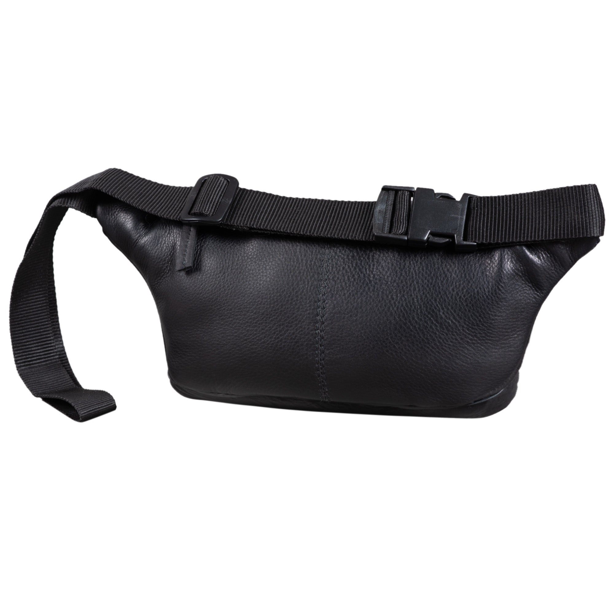 Echtleder Gürteltasche Schwarz