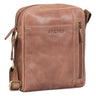 "Clint" Luxuriöse Schultertasche Herren klein Leder