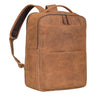 "Balduin" Großer Leder Laptop Rucksack