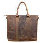 Ledertasche Damen Umhängetasche gross