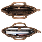 Leder Handtasche Damen braun