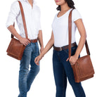 Damentasche Ledertasche braun