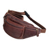"Eliah" Vintage Gürteltasche Leder für Damen und Herren