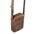 Vintage Lederhandtasche herren Klein