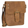 "Alessio" Leder Messenger Bag Männer klein