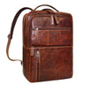 "Brad" Business Leder Laptoprucksack 15,6 Zoll Herren und Damen Groß