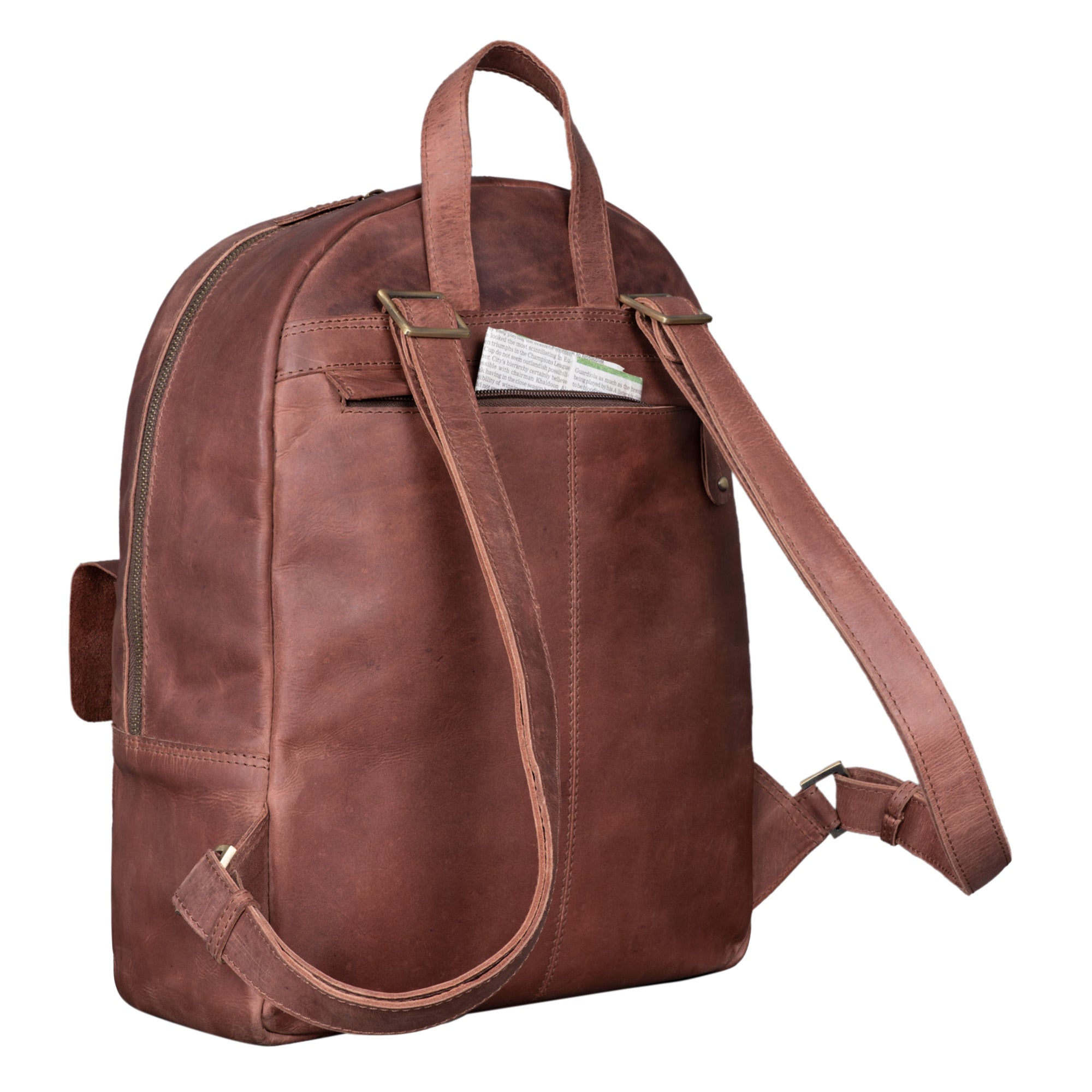 Vintage Rucksack Groß Zusatzfächer