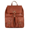 "Nora" Großer Lederrucksack Vintage für Damen und Herren