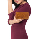 Brieftasche lang leder