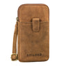 "Amara" Brusttasche mit Handy-Fach aus Echt Leder für Damen und Herren