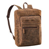"Gilbert" Großer Leder Rucksack Herren & Damen Laptop 15 - 16 Zoll