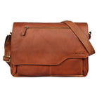 Klassische Ledertasche Arbeit Büro