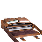 Braune Ledertasche Bürotasche Vintage Herren