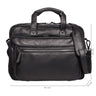 Bürotasche Schwarz Leder