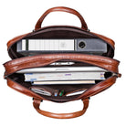 Ledertasche für MacBook Pro 15 Zoll Echtleder braun