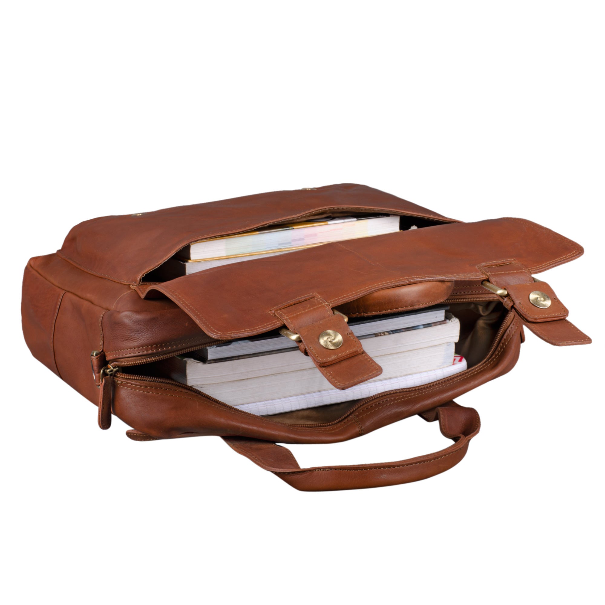 Bürotasche Leder XL unisex