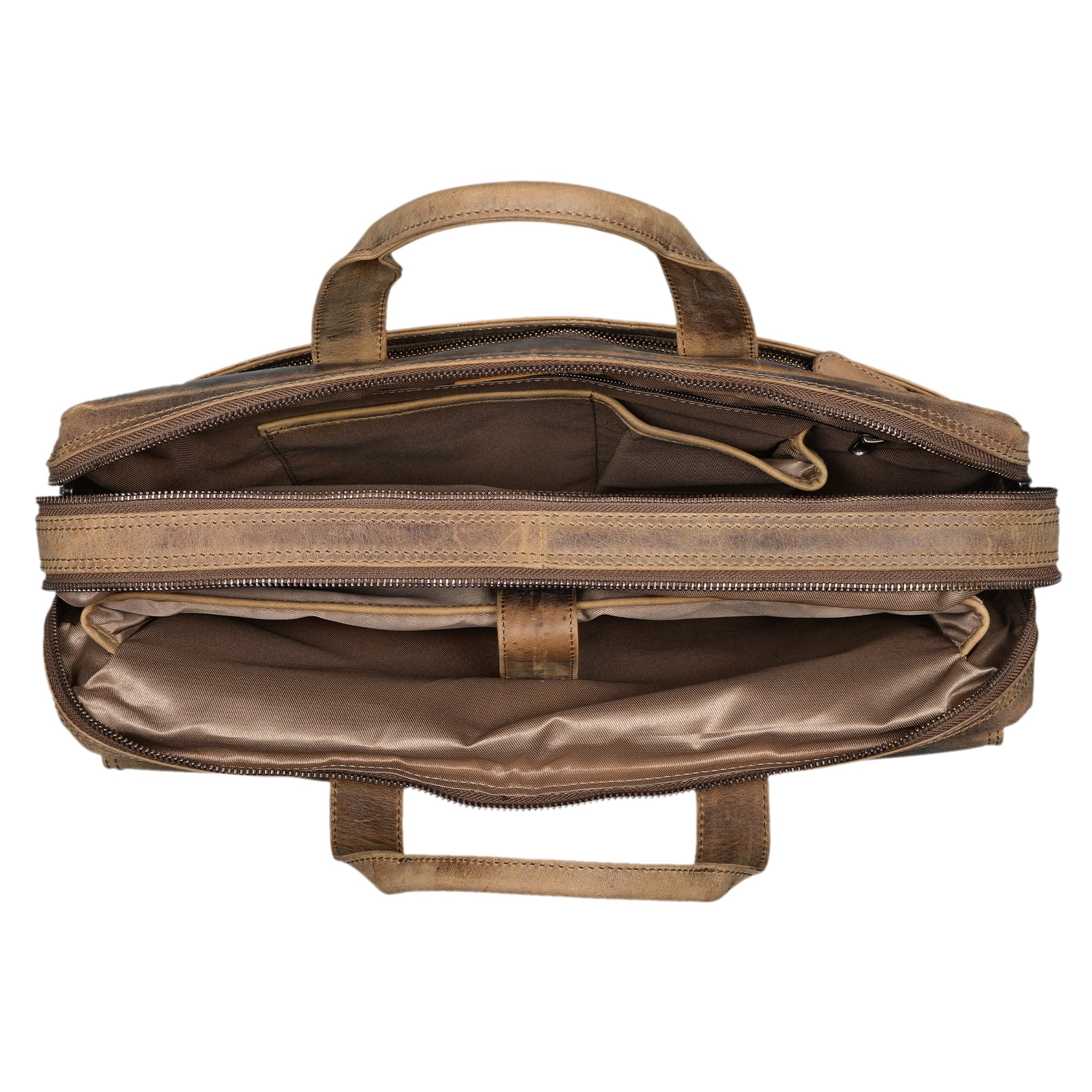 Vintage Businesstasche Leder XL