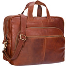 Leder Umhängetasche groß cognac braun