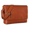 "Davis" Messenger Bag Leder 13 Zoll Umhängetasche Echtleder