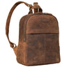"Klara" Raffinierter Rucksack Damen Leder Klein