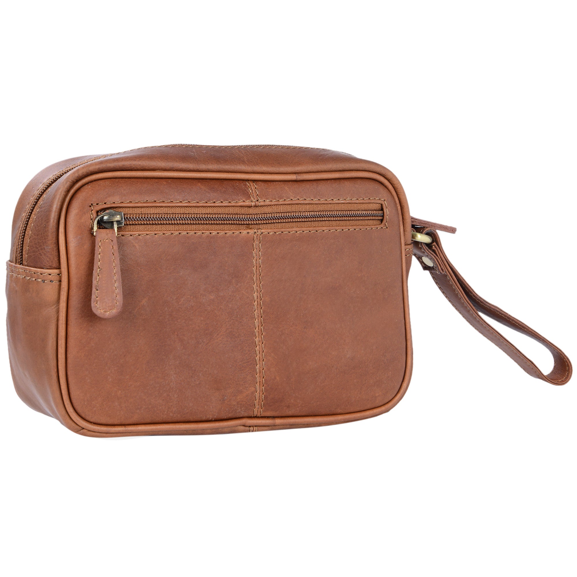 Herrentasche cognac Vintage Leder