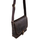 Männer Ledertasche Cross Body Vintage