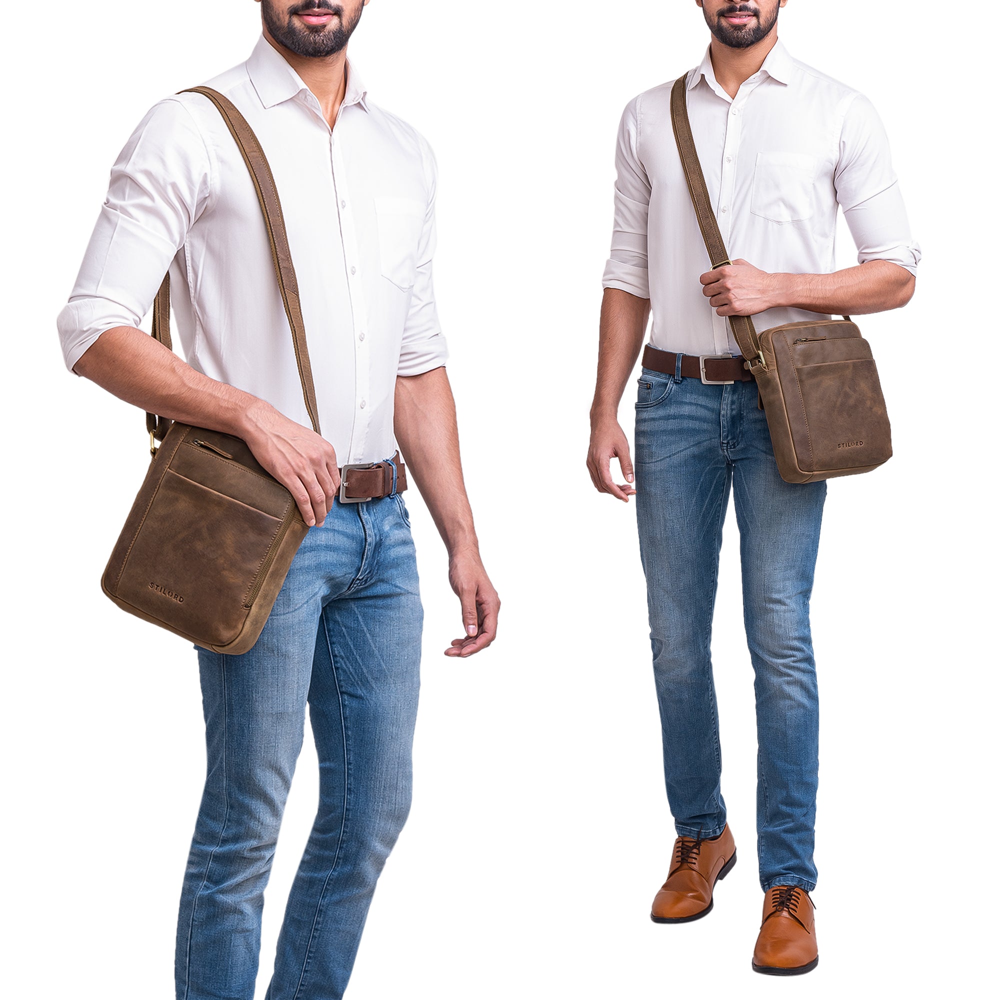 Crossbody Tasche braun