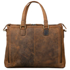 MacBookTAsche Damen Leder braun
