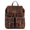 "Nora" Großer Lederrucksack Vintage für Damen und Herren